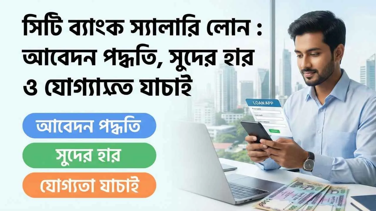 সিটি ব্যাংক স্যালারি লোন