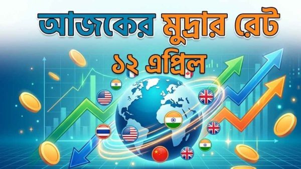 আজকের মুদ্রার বিনিময় হার ১২ এপ্রিল