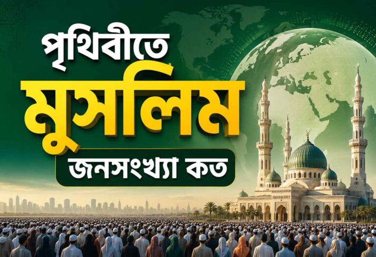 পৃথিবীতে মুসলিম জনসংখ্যা কত 2026